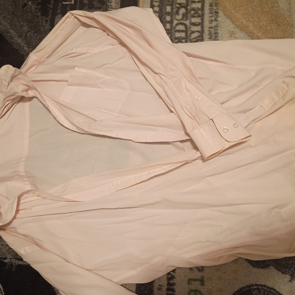 Light Pink Button-Up Shirt